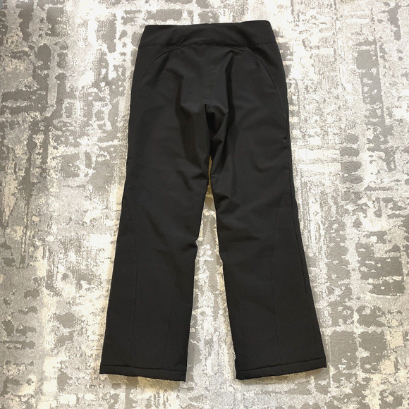 Nils Wesley Ladies Snow Pant Black Soft shell Front Pockets Sz 10 - Picture 7 of 12
